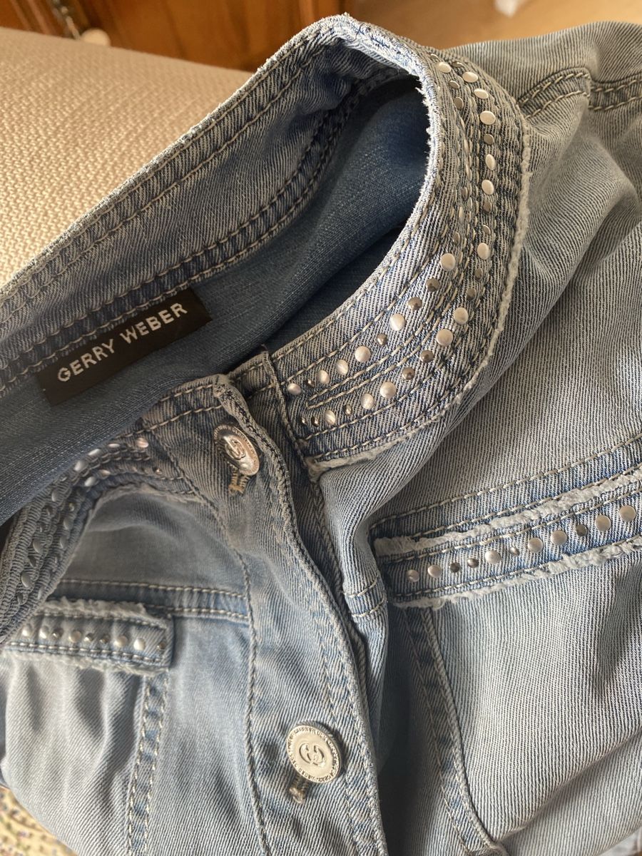 Gerry Weber Giacche: Veste en jeans  GERRY WEBER T.42 – Usato da Binningen venduto da ciel02 1