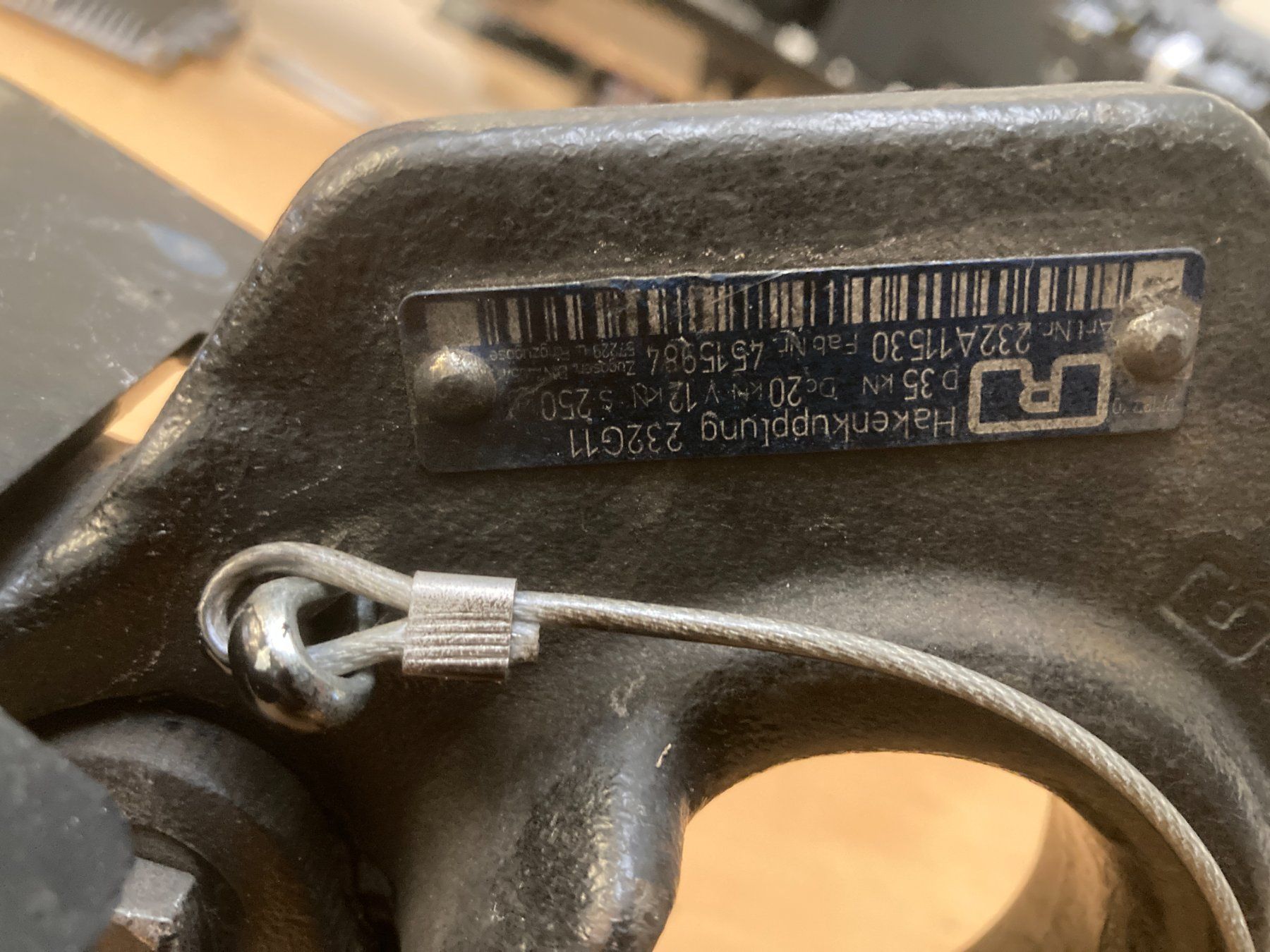 Rockinger Ganci per rimorchio: Rockinger Anhängerkupplung, Hackenkupplung – Usato da Cham venduto da WB2223 1