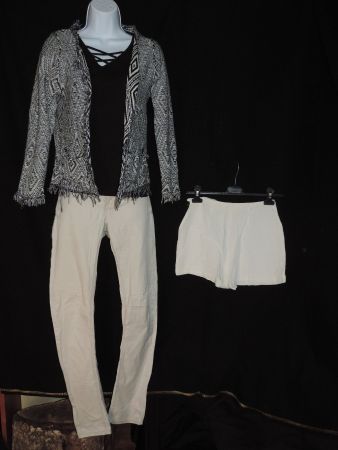 2 ensemble black & white
