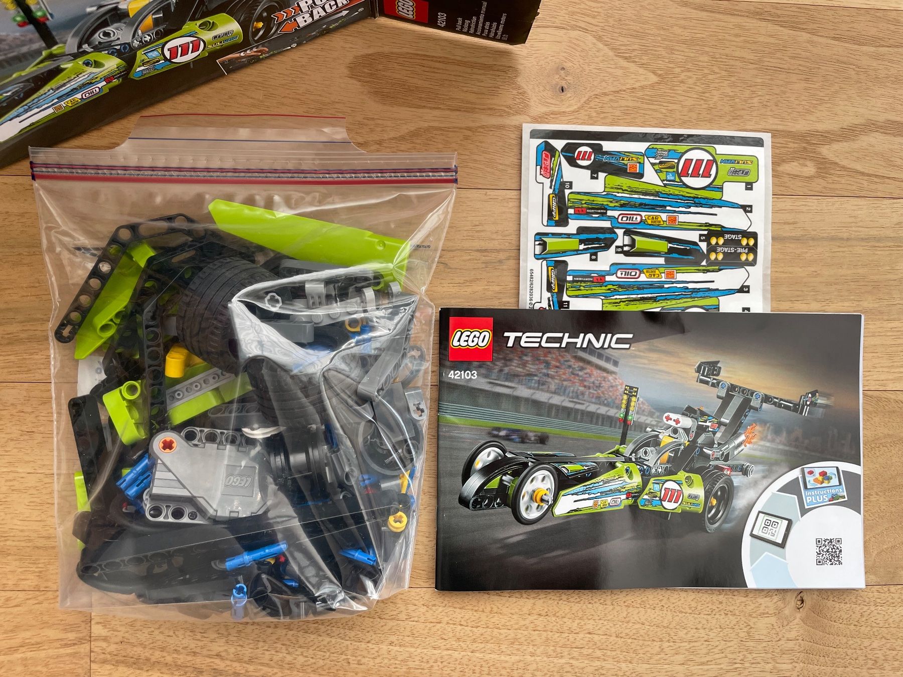 Lego Kit di costruzioni: LEGO TECHNIC 42103 Dragster – Usato da Schöfflisdorf venduto da ElianeJ 3