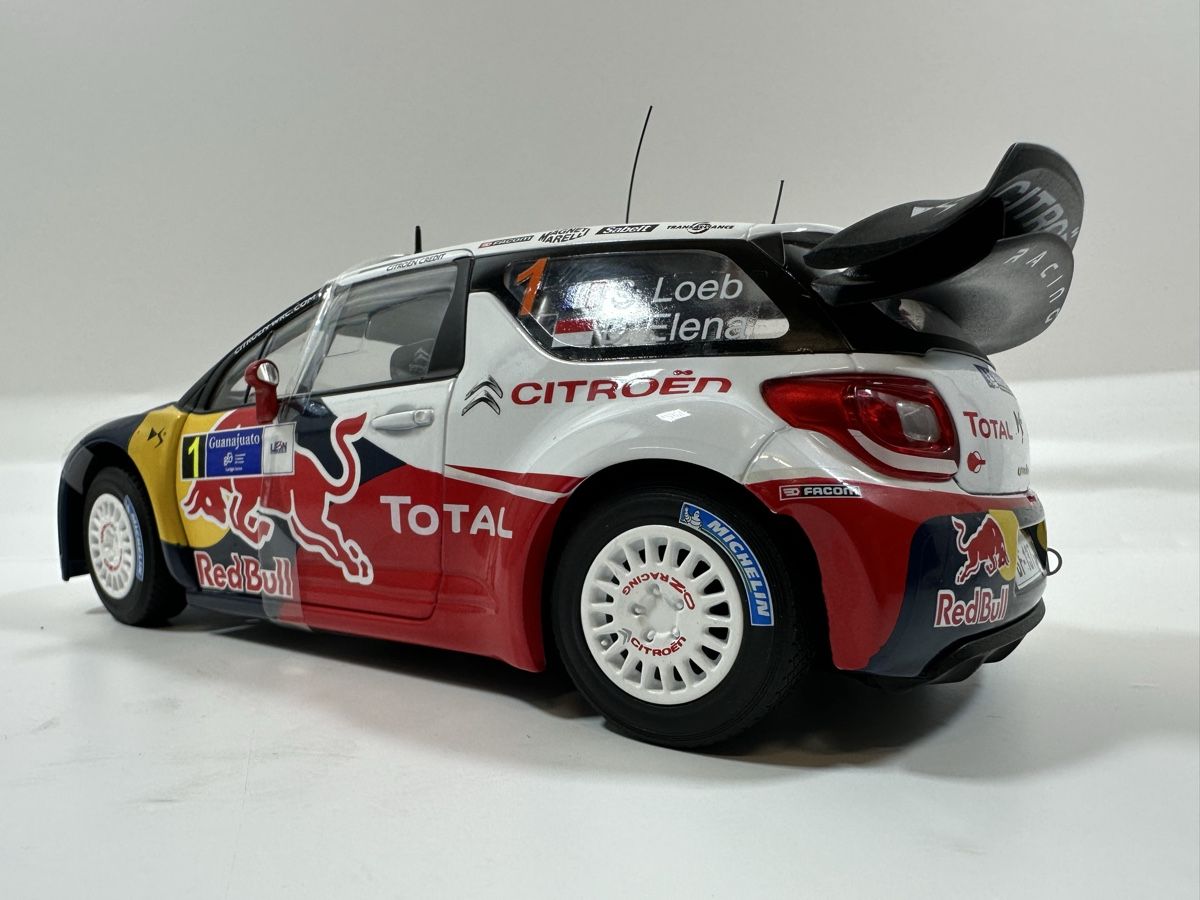 Citroën DS3 WRC 1:18 Rally Mexiko, Loeb / Elena, NEU, NOREV (Neu und ...