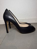 Escarpins L.K. Bennett cuir noir peep-toe – taille 38