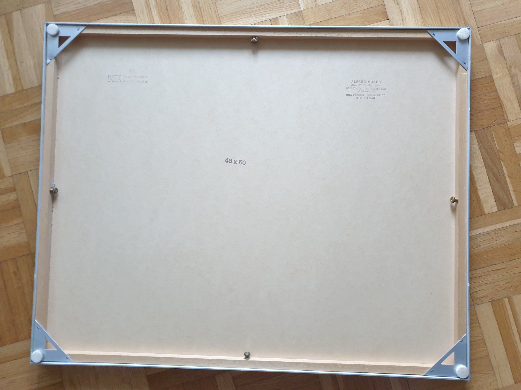 Dipinti: Gemälde abstract /signiert Vre 87 – Usato da Zürich venduto da B-Rock 7