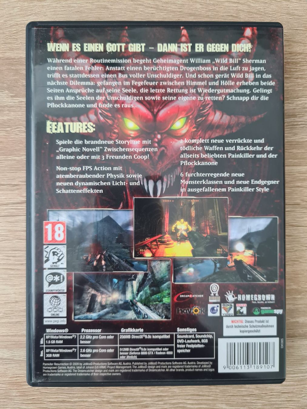 Giochi: Painkiller Resurrection (German) - PC – Usato da Carouge GE venduto da Franllo 1