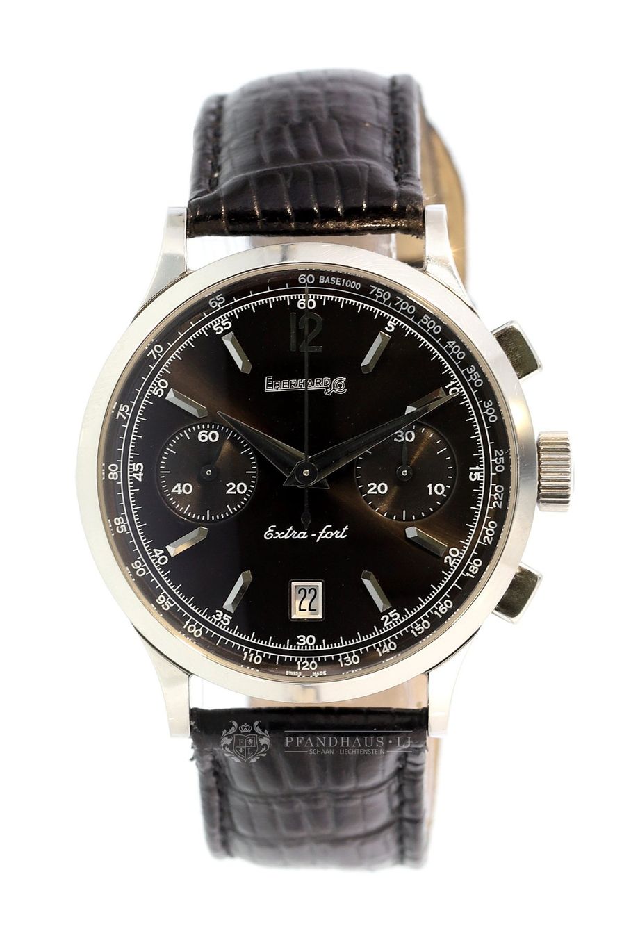 Eberhard & Co. Uhren: Eberhard & Co Extra Fort Chronograph – Gebraucht aus Schaan von Pfandhaus-LI