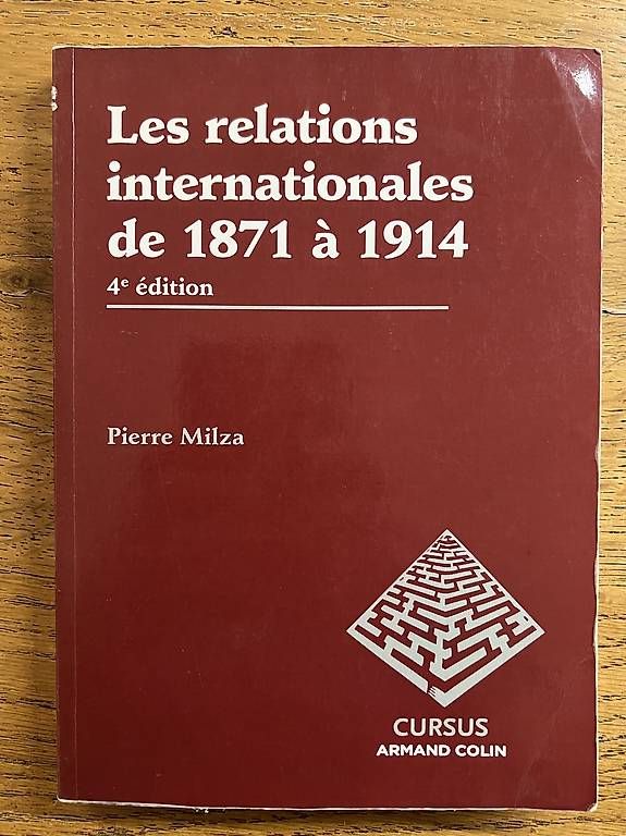 Libri: Les relations internationales de 1871 à 1914 – Usato da Bern venduto da 7cybe7