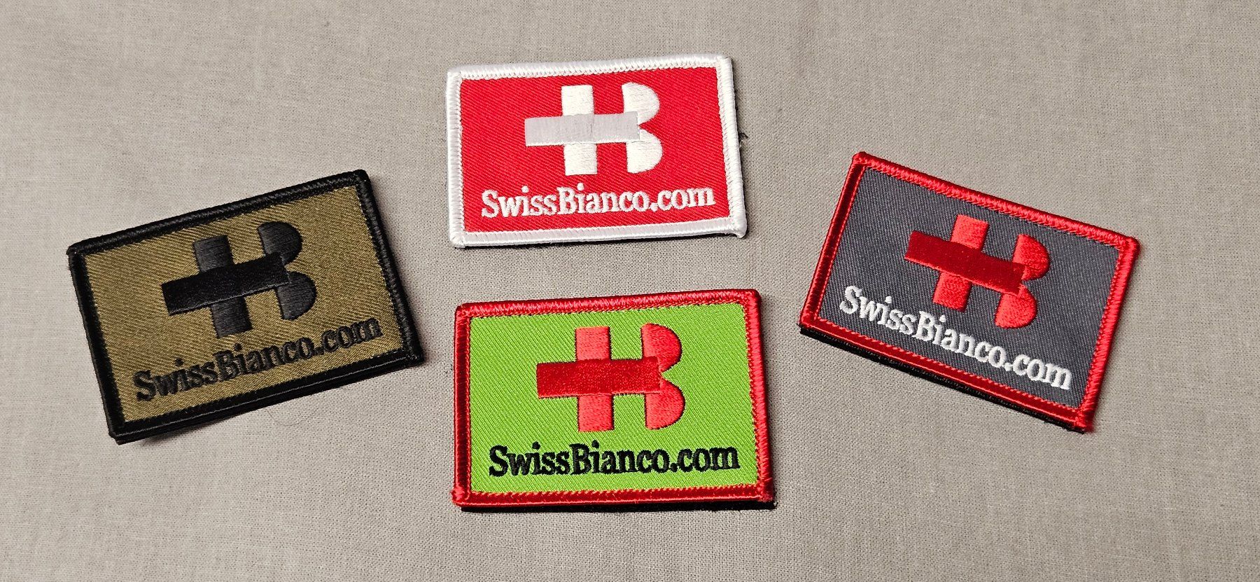 Placchette & Badge: Swiss Bianco Patch 4er-Serie – Usato da Bernhardzell venduto da Bigbboy4014