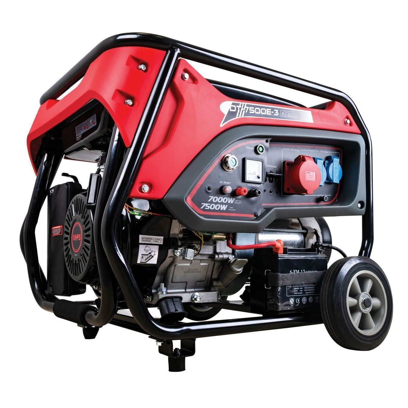 Generatori di corrente: 3-Phasen Generator 7.5 kW Stromaggregat – Nuovo e nell'imballaggio originale da Vinelz venduto da AlexNetti007