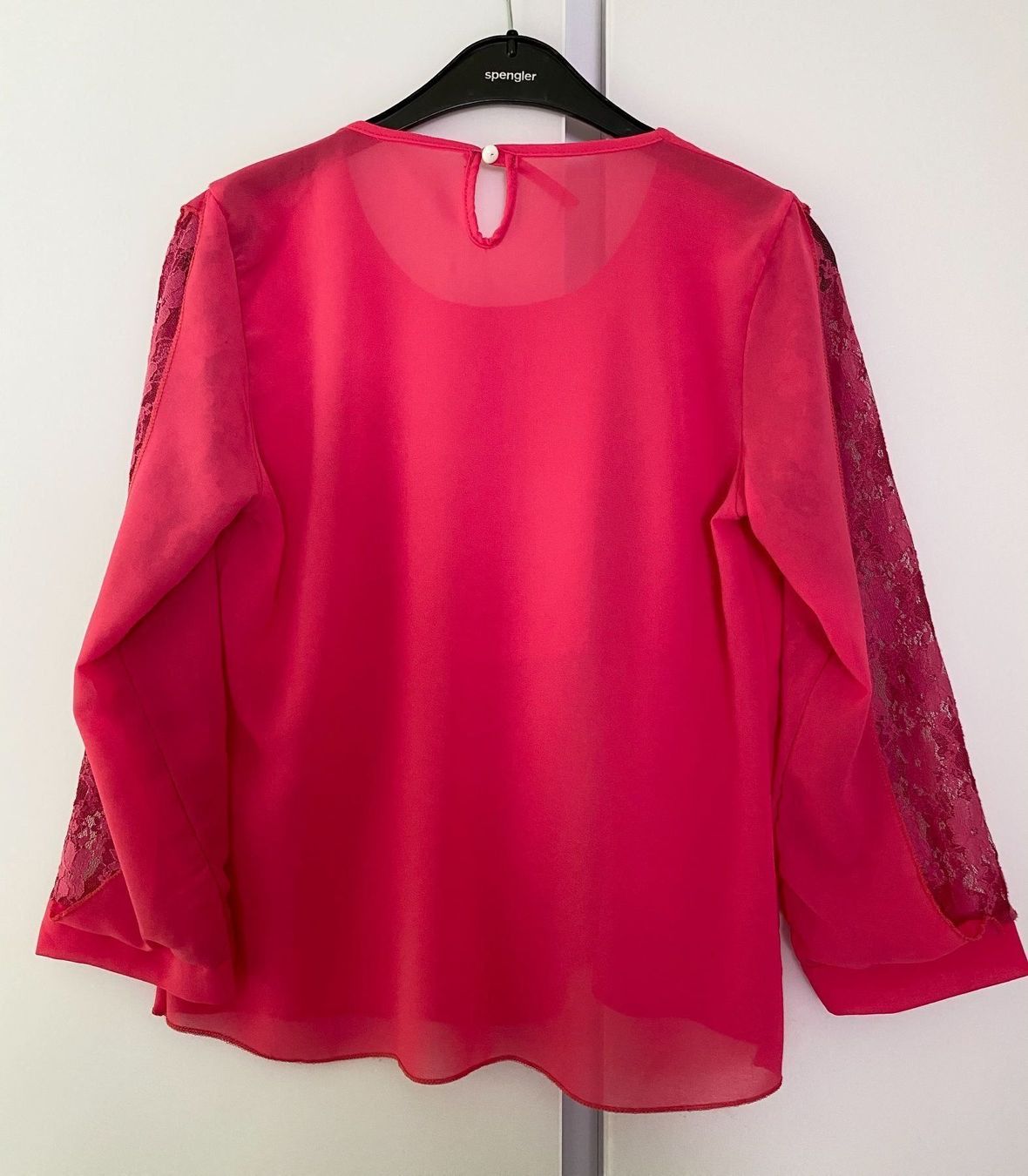 Blusen: Gr 38 Chiffon Bluse mit Spitzeneinsatz – Gebraucht aus Rickenbach b. Wil von sunneschii_ 6