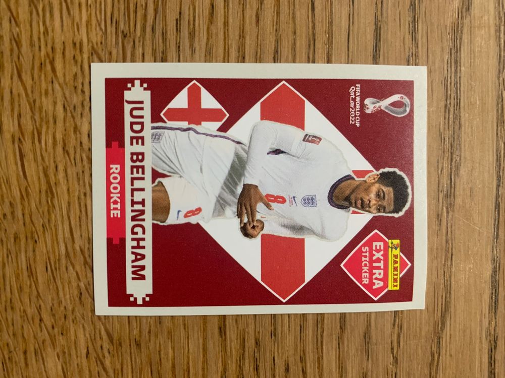 Panini Extra Sticker FIFA WM 2022 Jude Bellingham | Kaufen auf Ricardo