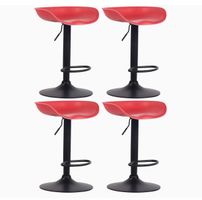 + CLP 4er Set Barhocker Anaheim Kunststoff