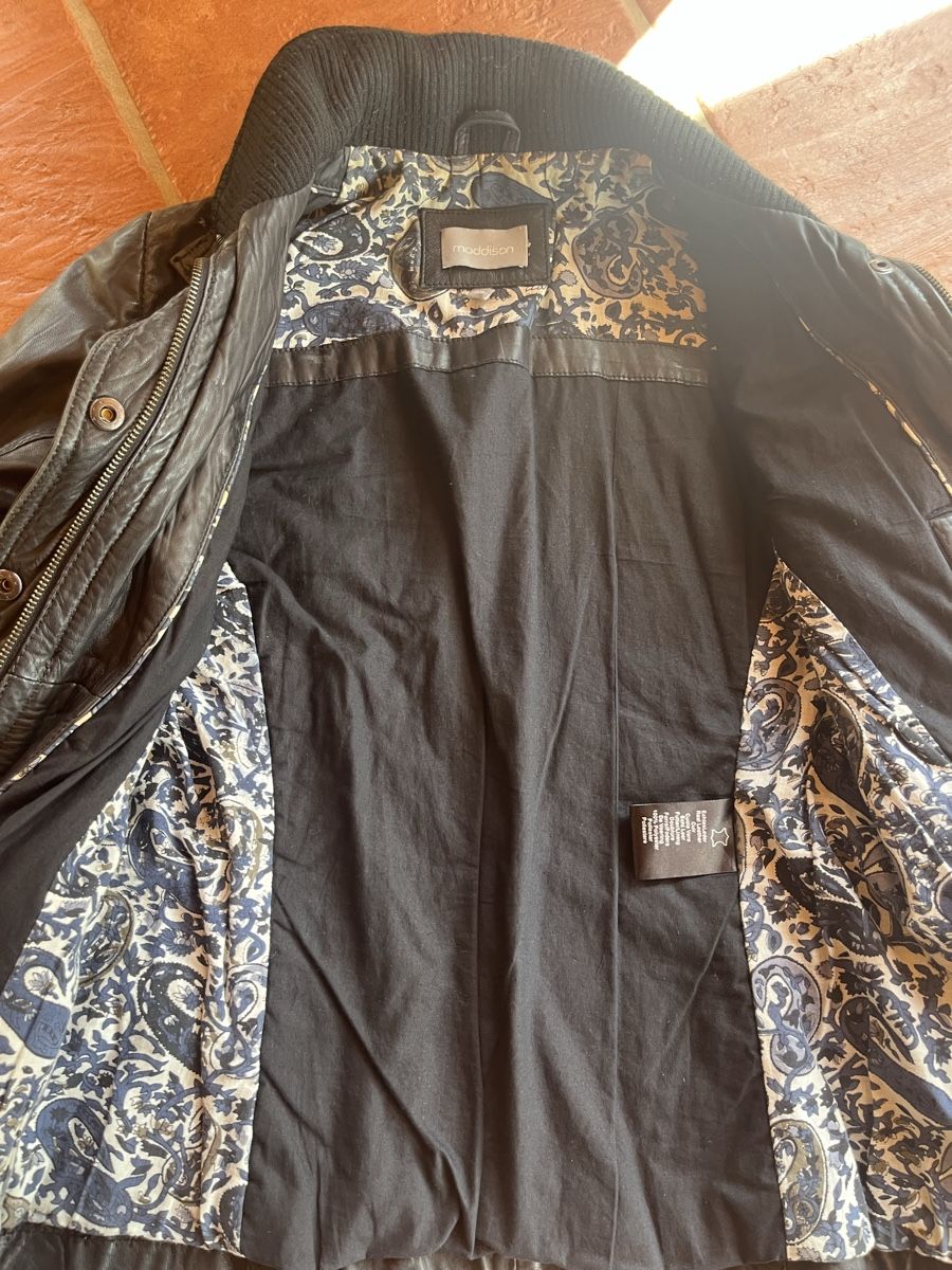 Maddison Giacche: Maddison Lederjacke Gr. 38 – Usato da Dittingen venduto da Reh77 1
