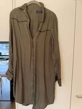 Maison Scotch Bluse Atelier No 2 Olivgrün