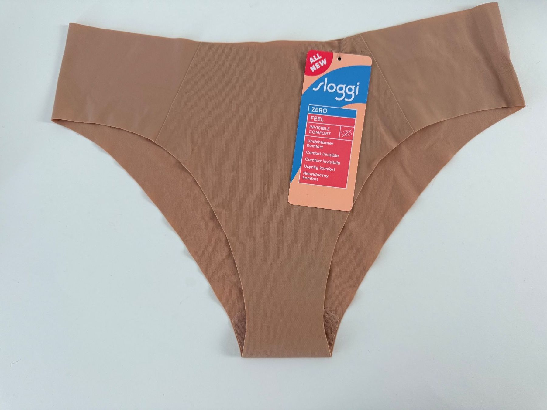 Sloggi Autres dessous: SLOGGI, Tiny Tanga ZERO FEEL, Grösse XL, Farbe Hellbraun – Neuf avec emballage d'origine à Rudolfstetten par gst_g7xl