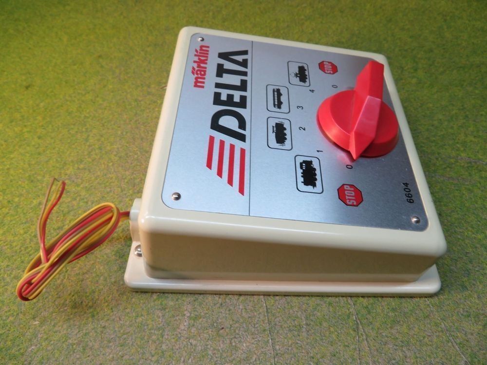 Contrôleur Digital Märklin Delta-Control 6604 - Pour Train Miniature H0, Système Motorola, Neuf