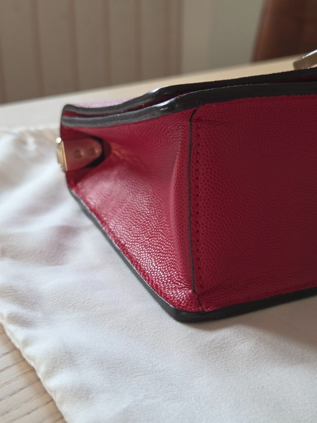 Furla Borse da donna: Furla Mimi Ruby Red mini / Rote Handtasche Schultertasche – Usato da Dietikon venduto da rvs_g9y7 6