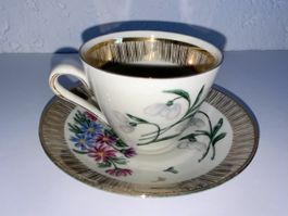 Feines Winterling Marktleuthen Bavaria Teeservice, 60er Jahr