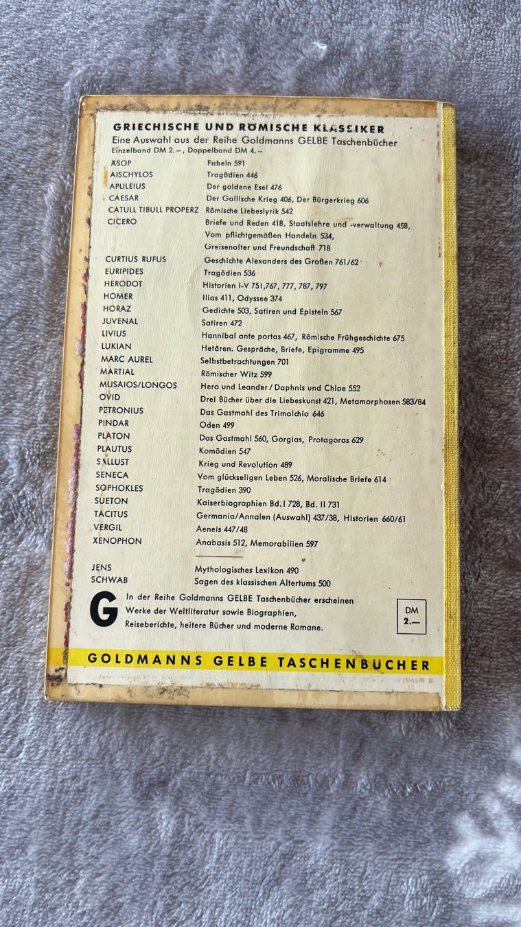 Bücher: Herodot Historien IV, 1961 – Gebraucht aus Schübelbach von Dolly990_2 1