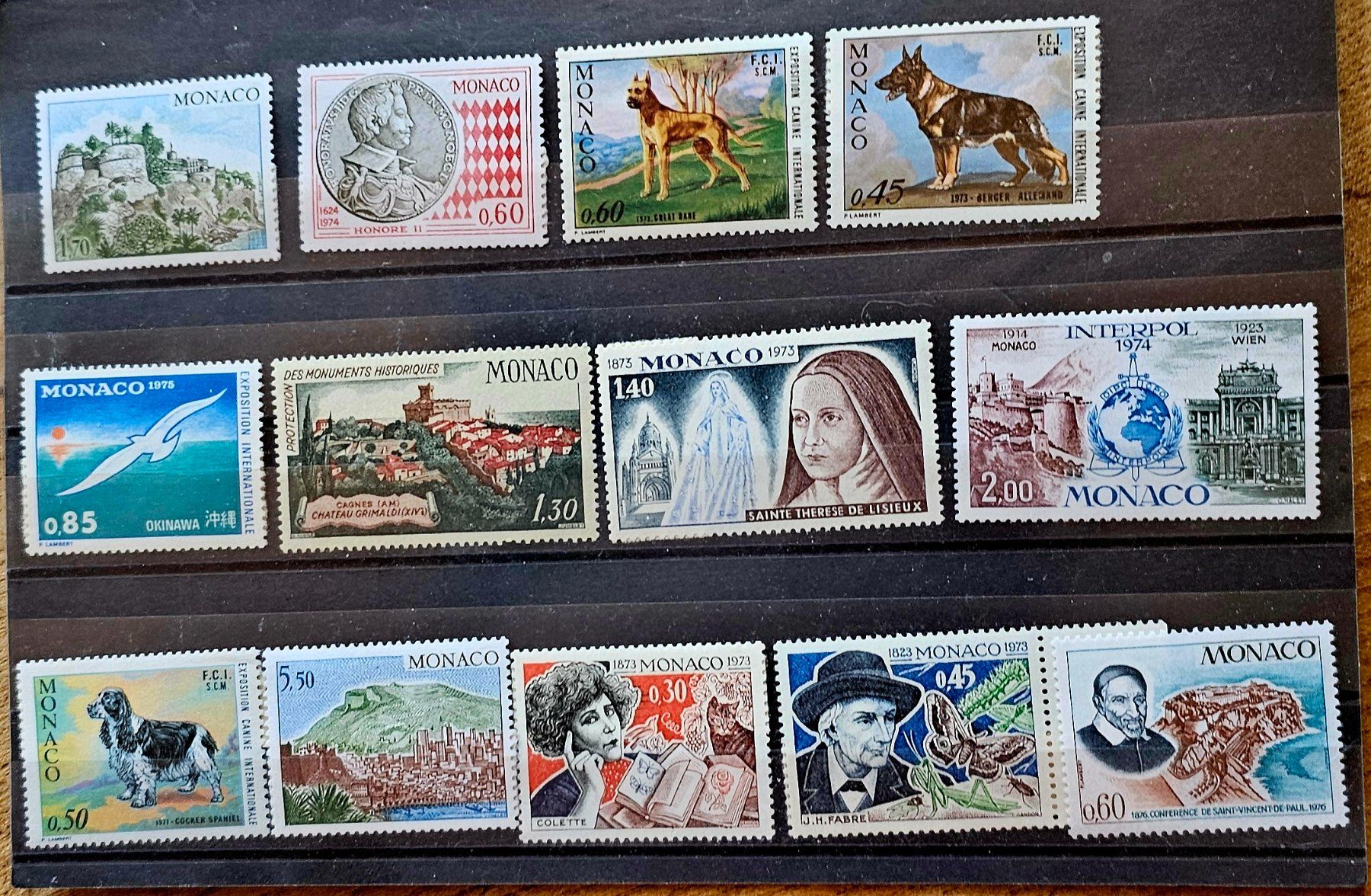 Alle Briefmarken: MONACO timbres neufs ** – Neu (gemäss Beschreibung) aus Les Valettes von Nuba1