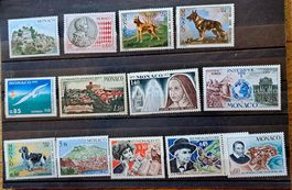 MONACO timbres neufs **
