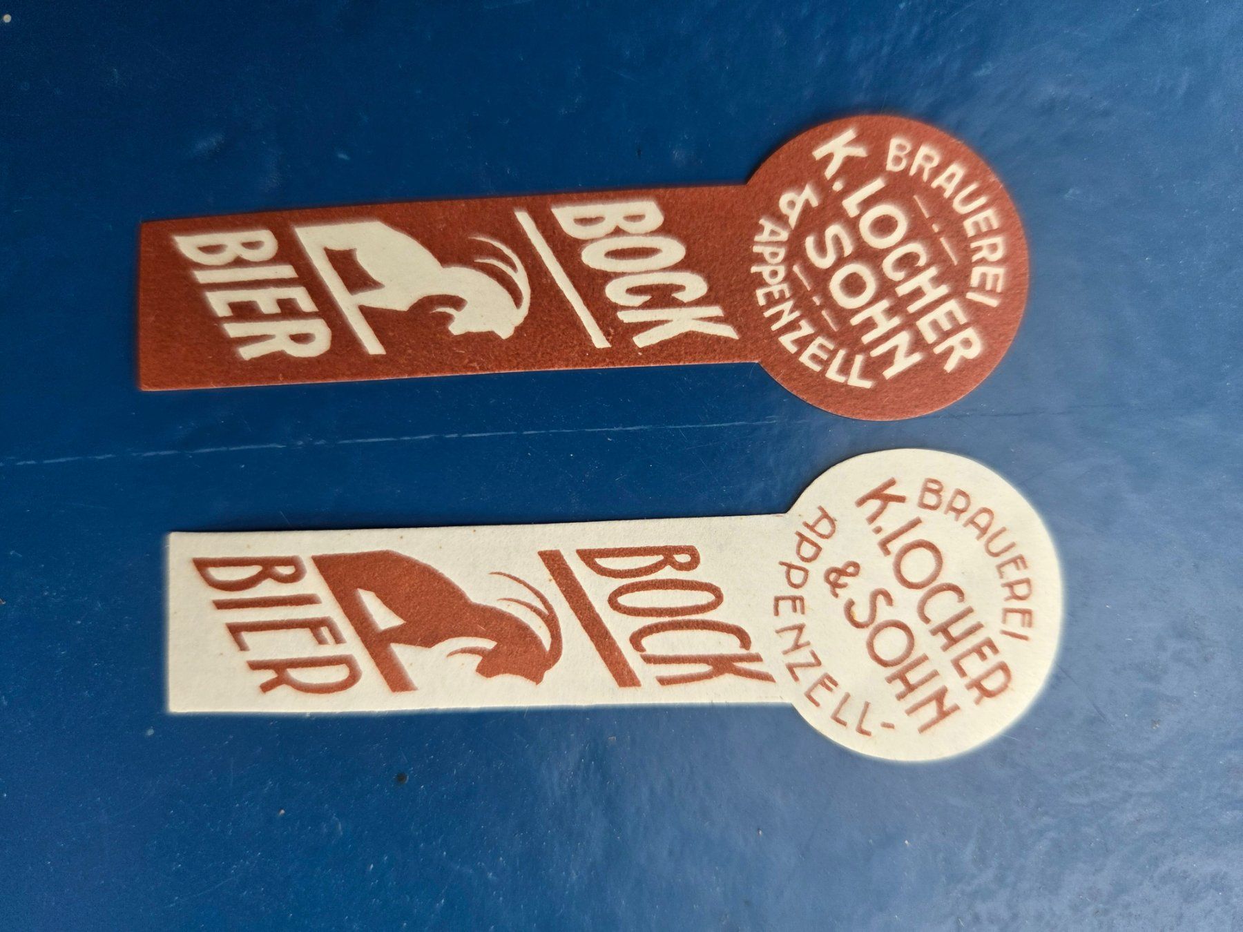 Gläser, Krüge & Flaschen: Bier Brauerei Locher Appenzell – Gebraucht aus Wittenbach von Bierbis