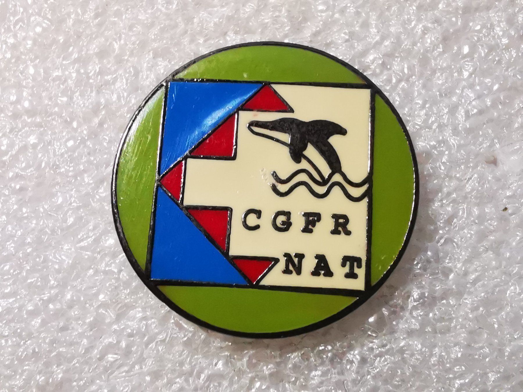 Placchette & Badge: Ansteckpin 23: CGFR NAT – Usato da Oppligen venduto da Pin-Fall-Shop