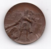 (1159) Kant. Schützenfest, 1890, Solothurn, Ø 45mm, top stgl