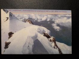 JUNGFRAUJOCH auf Aussichtsplateau - Jungfraubahn 1925