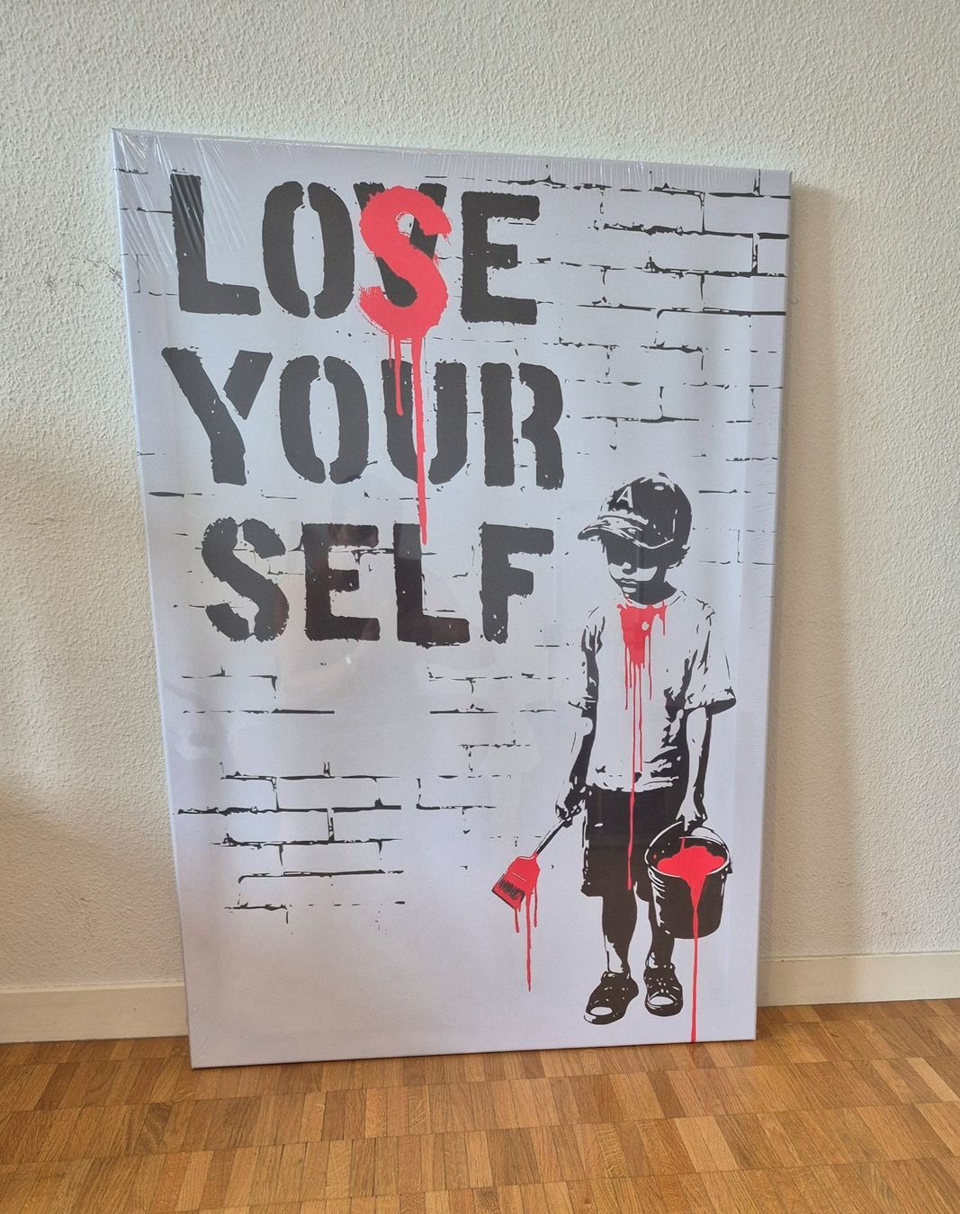Foto & Immagini: Leinwandbild Junge Farbeimer "Lose Yourself" neu – Usato da Zürich venduto da Roberto040