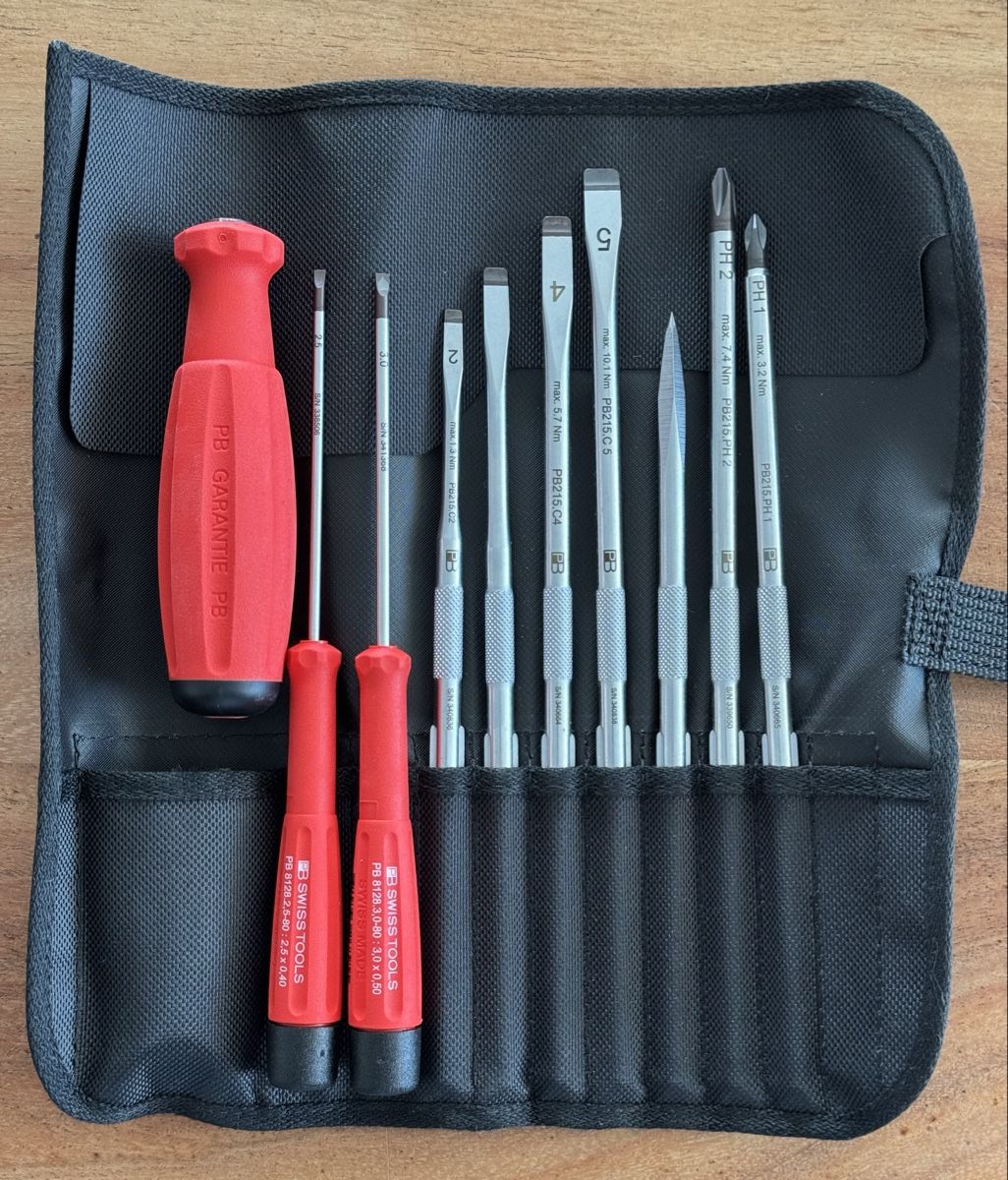 PB Swiss Tools Tutti gli attrezzi: PB Swiss Tools Rolltasche Schraubenzieher-Set – Nuovo e nell'imballaggio originale da Arbon venduto da nick_55