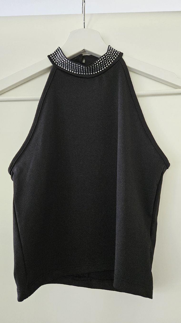 Tops: Elegantes schwarzes Top – Gebraucht aus Hettlingen von Leaena279