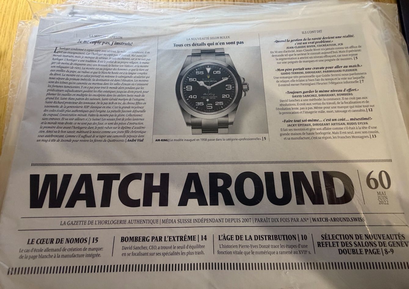 Riviste & Magazine: Sammlung Uhrenmagazin Watch Around – Usato da Baden venduto da Goldbaum 6