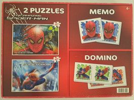 puzzle memory domini spiderman