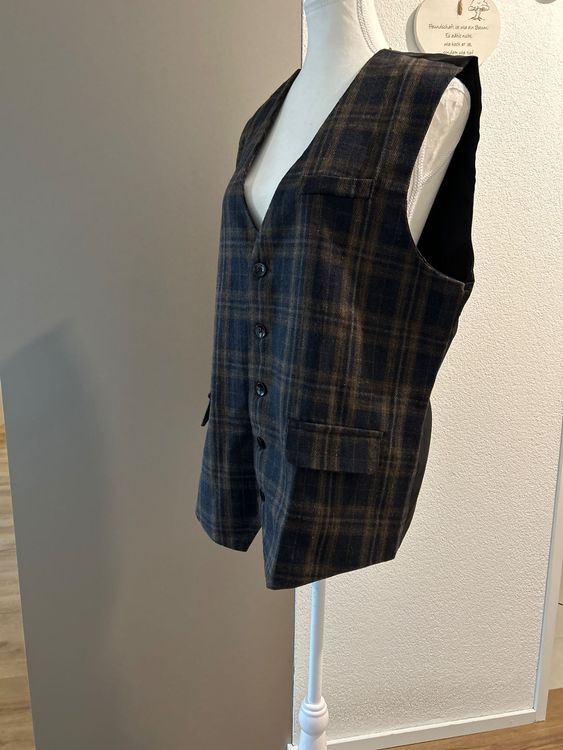 Gilet & Giacche: Herren Gilet kariert – Nuovo (secondo la descrizione) da Brunnen venduto da Nala2929 2