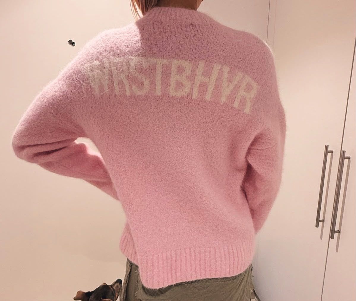 Pulls & Sweat-shirts: 	 WRSTBHVR Strickpullover - pink tulle - ENCI V2 - Grösse S – D'occasion à Glattbrugg par Toya77