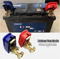 2x Batterie Pol Klemmen KFZ Auto Schnellverbinder