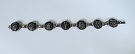 Silber Gliederkettarmband im altägyptischen Stil