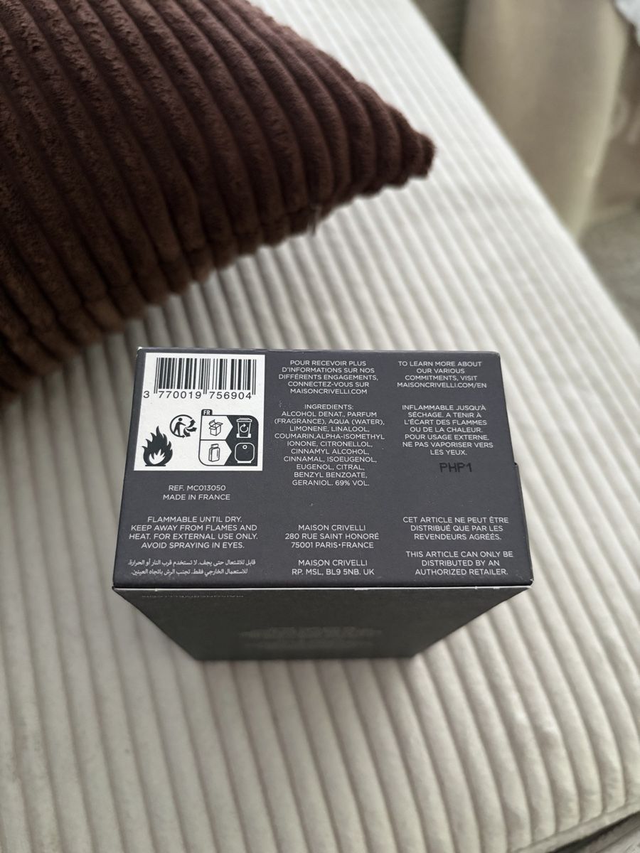 Profumi & Eau de Toilette: Cuir InfraRouge by Maison Crivelli – Usato da Pratteln venduto da Dz_seller 1