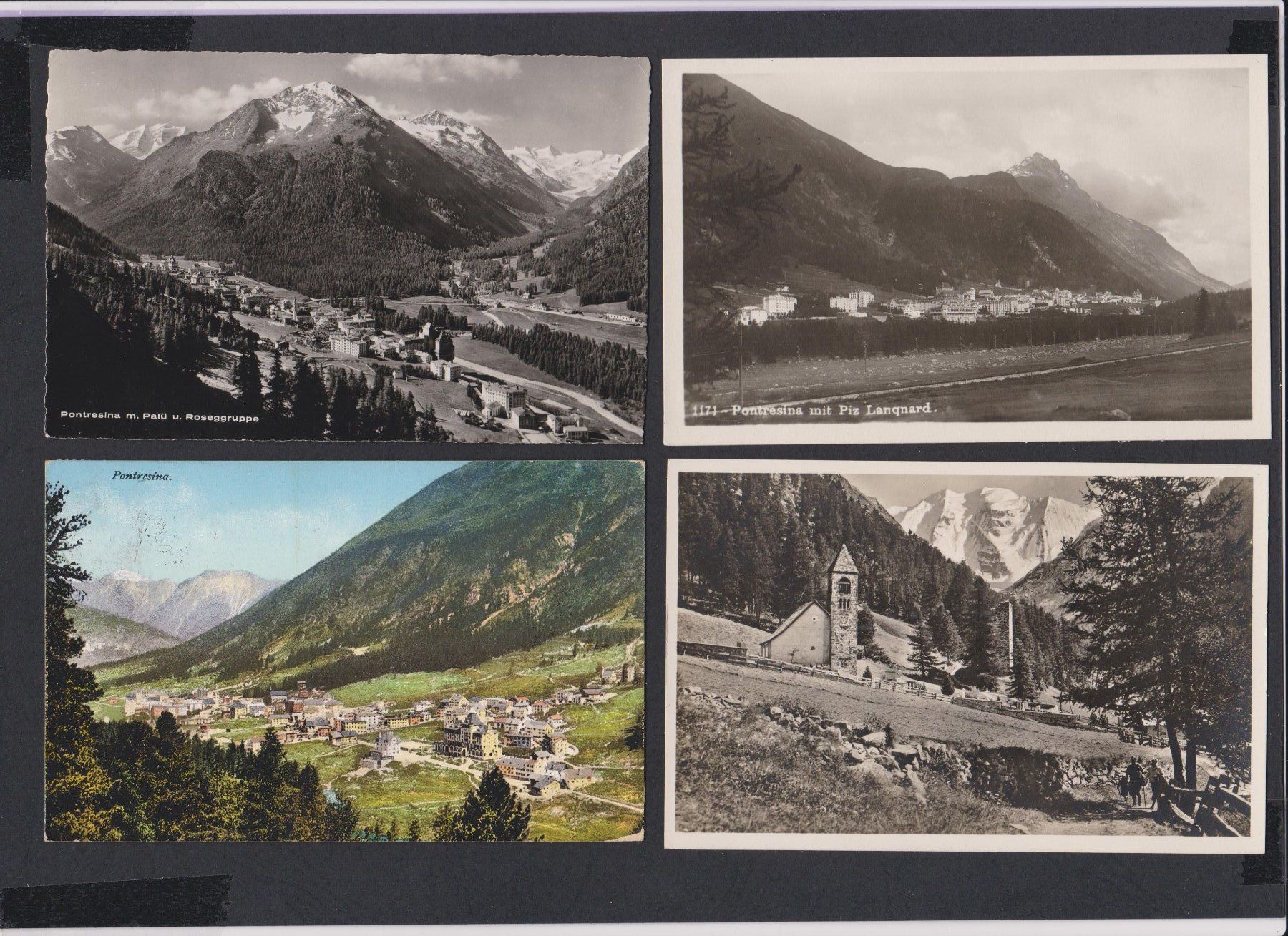Cartoline postali: Pontresina   :   Sammlung von über 40  alten Ansichtskarten – Usato da Vitznau venduto da Ropaku 4
