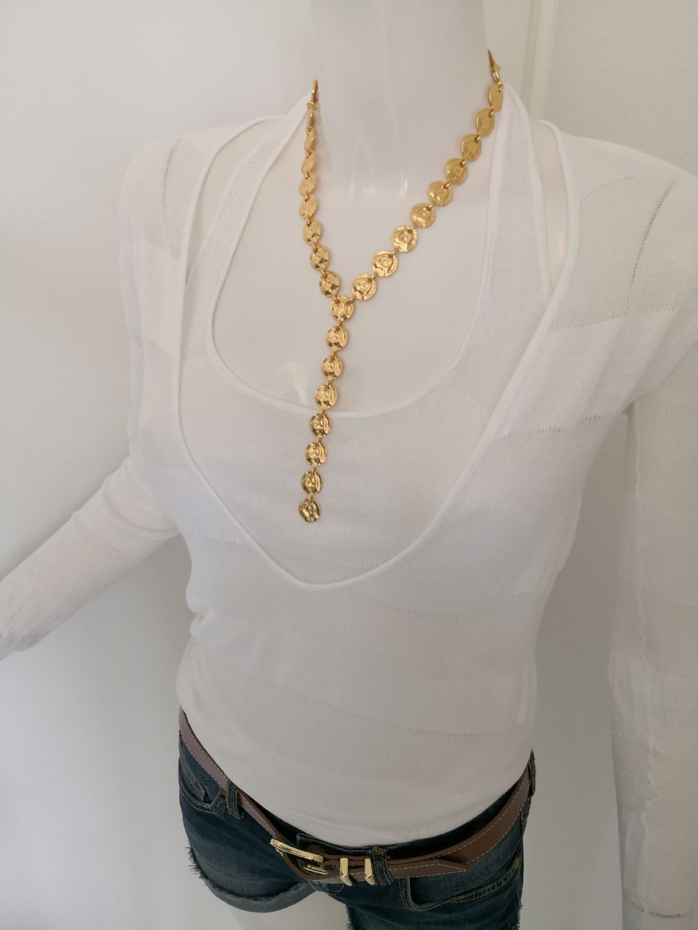 Mango Maglioni & Felpe: 🤩MANGO STRICK-TOP-PULLOVER WEISS – Nuovo (secondo la descrizione) da Olten venduto da Naja-Twins-Twins 8
