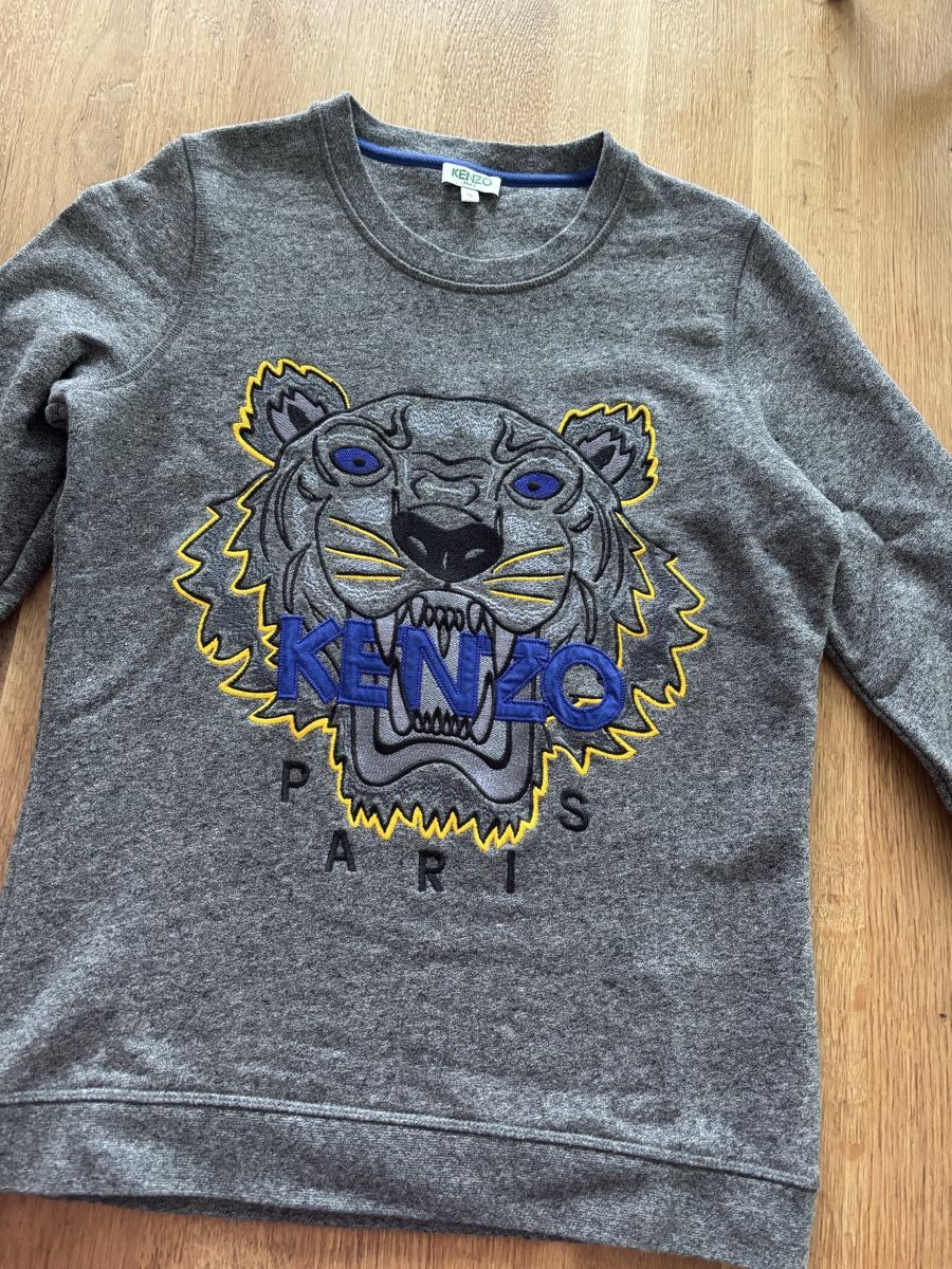 Kenzo Maglioni & Felpe: Kenzo Paris Pullover Grau Gr. S, 🔝Zustand – Usato da Augst BL venduto da fine-art