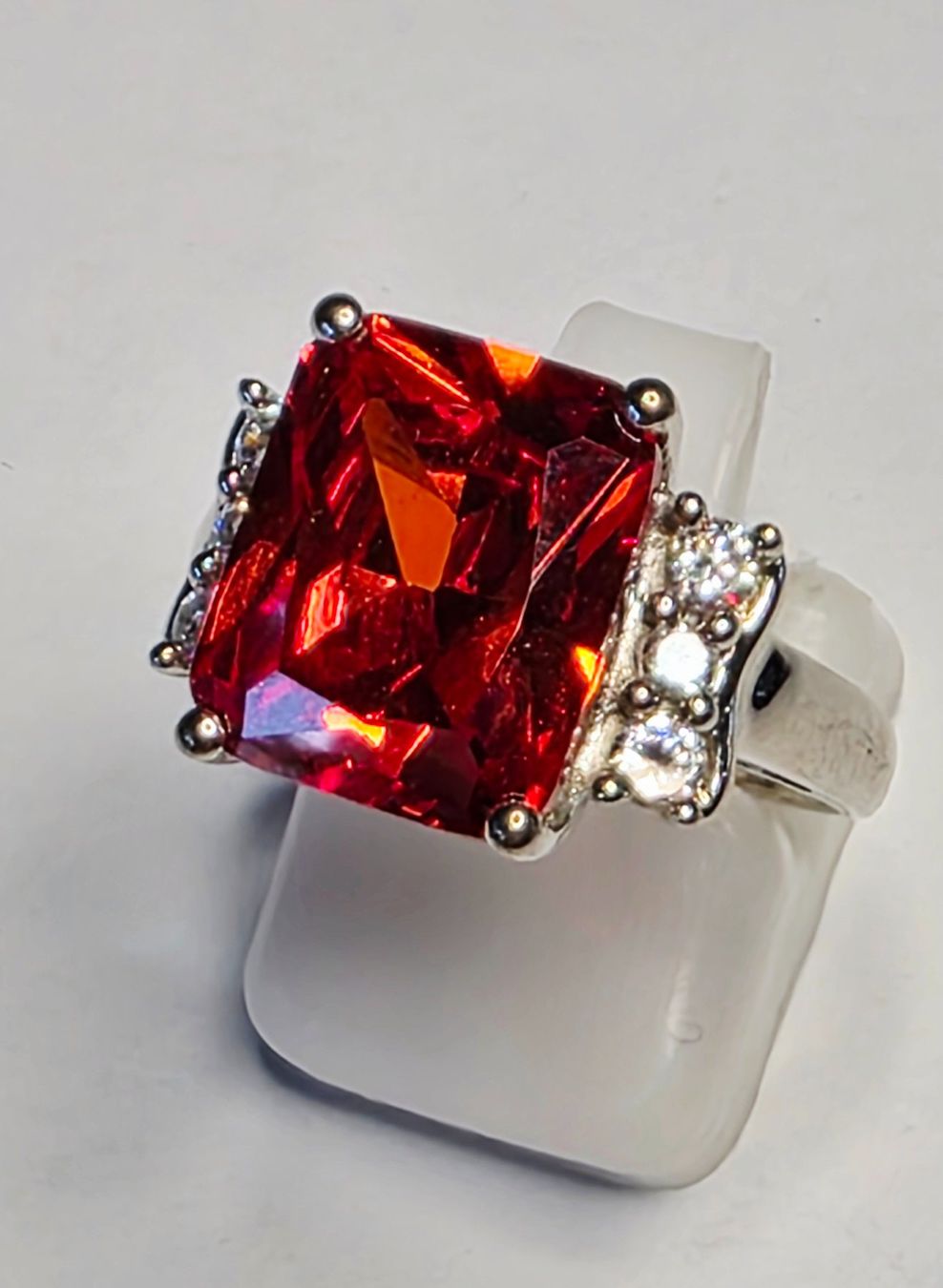 Bagues: Feueropal Zirkon Ring – Neuf (Voir description) à Zürich par benedikt12 5