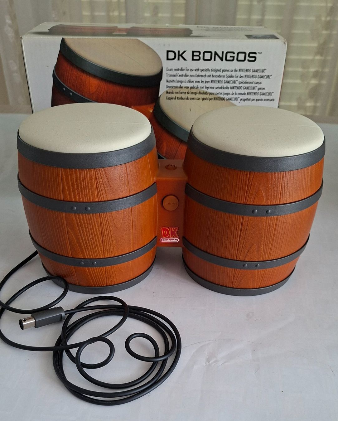 Strumenti musicali: DK Bongos GameCube Controller mit OVP – Usato da Opfikon venduto da Diversamente