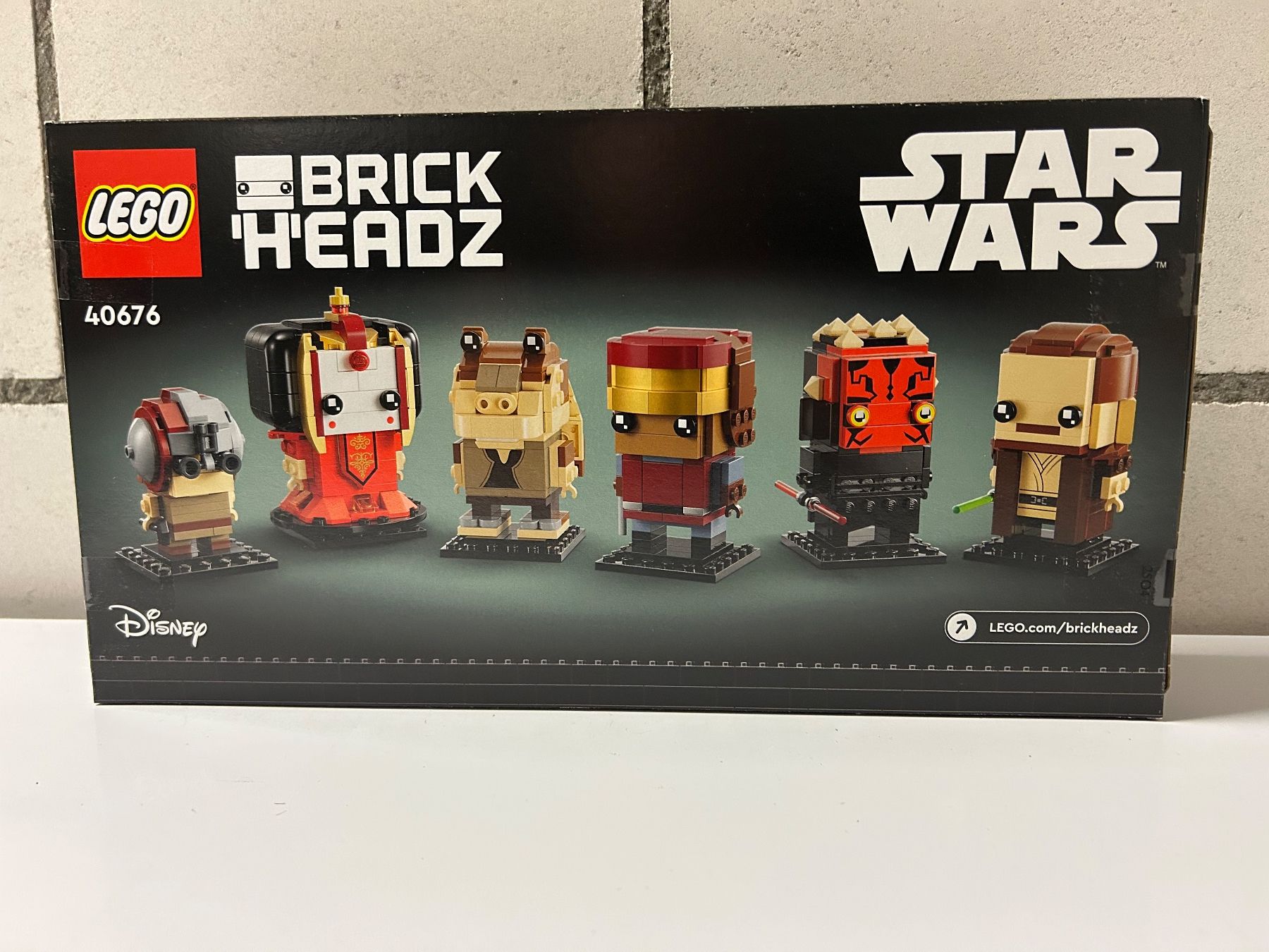 Lego Baukästen: LEGO BrickHeadz 40676 Star Wars The Phantom Menace – Neu und originalverpackt aus Wangen an der Aare von SG94 1