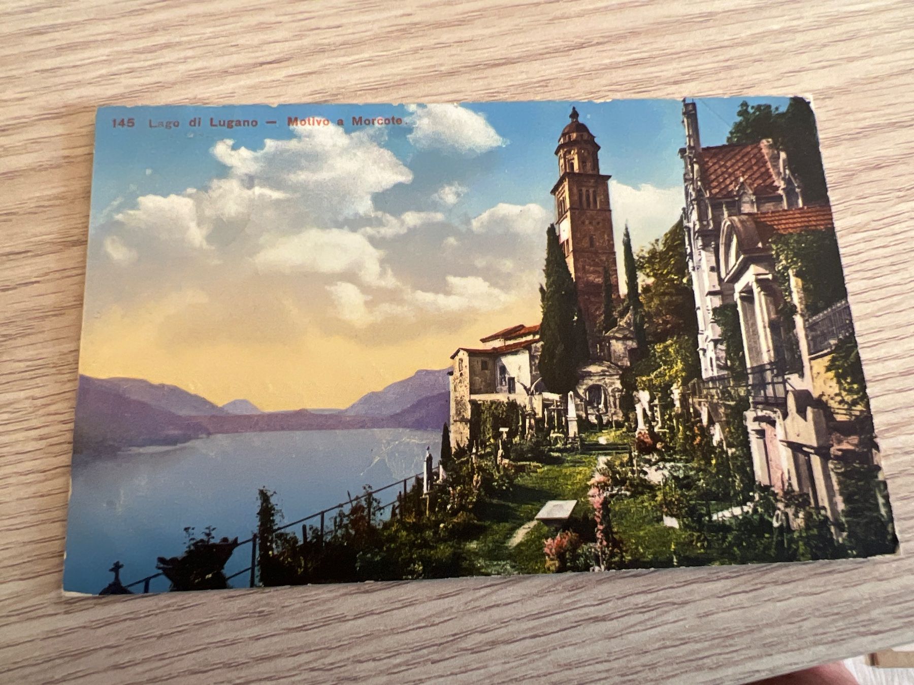 Cartoline postali: Lugano Morcote Ticino 1916 – Usato da Prosito venduto da Danielehh