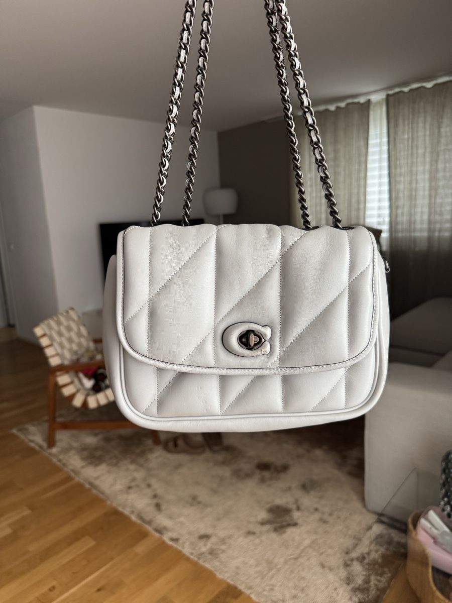 Coach Sacs femmes: Coach Tasche Leder grau – D'occasion à Galgenen par rpoto 9