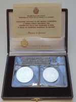 🇸🇲  San Marino 500 +1000 Lire 1988 UNC + 24.6g .835