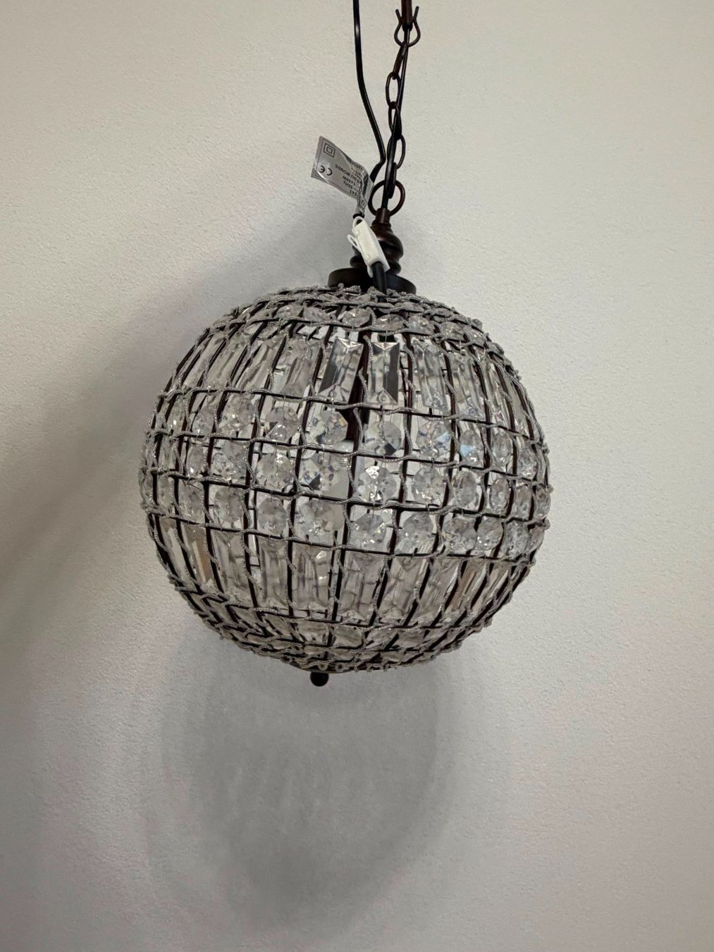 Lustres & lampes de plafonds: Kristall Pendelleuchte Kugel – D'occasion à Sitterdorf par jimmyjump 1