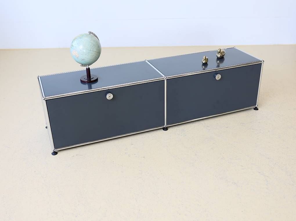 USM Kommoden: USM Haller Lowboard in Anthrazitgrau 2x1 – Gebraucht aus Meinisberg von atelier_TILIJA 8