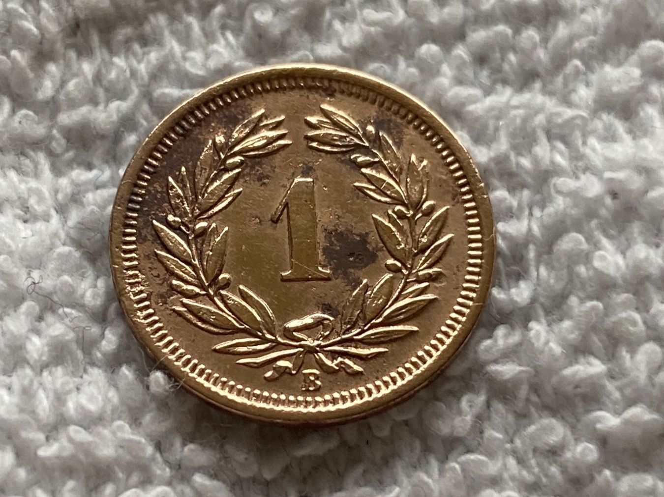 Tutti le monete: 1 centime/rappen 1919 – Usato da Nyon venduto da Ilmi09 1